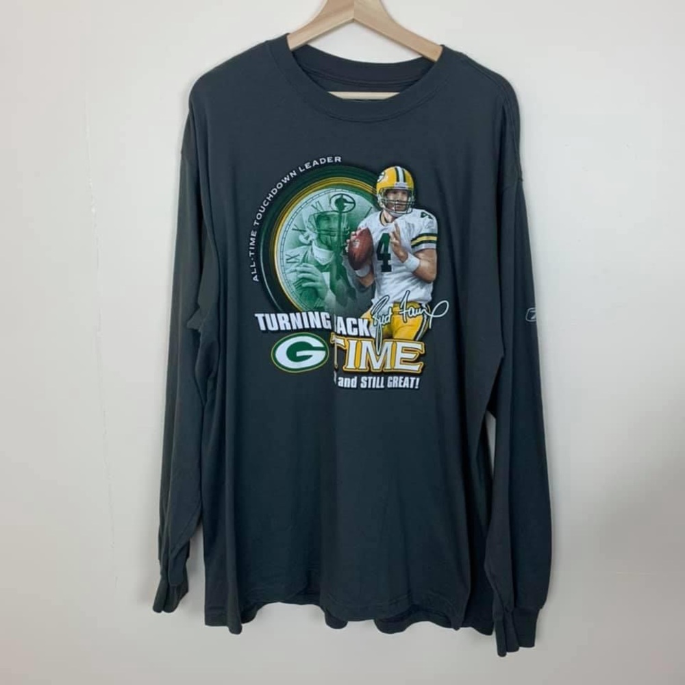Reebok Brett Favre Green Bay Packers T-shirt